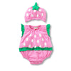 Sleeveless Baby Girls Jumpsuits Clothing Sets